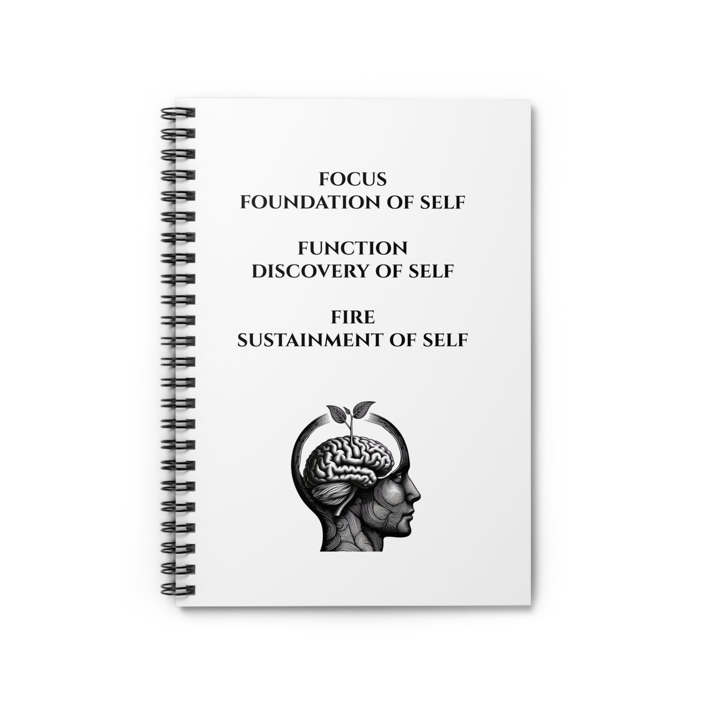 School of Self 3F's Spiral Notebook - Ruled Line