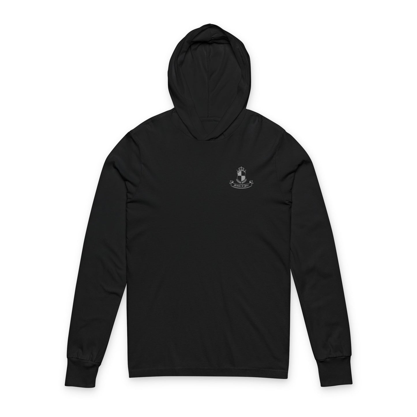School of Self Growth Unisex Hooded Long Sleeve Tee