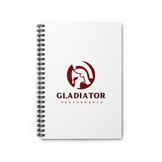 Gladiator Performance Spiral Notebook - Ruled Line