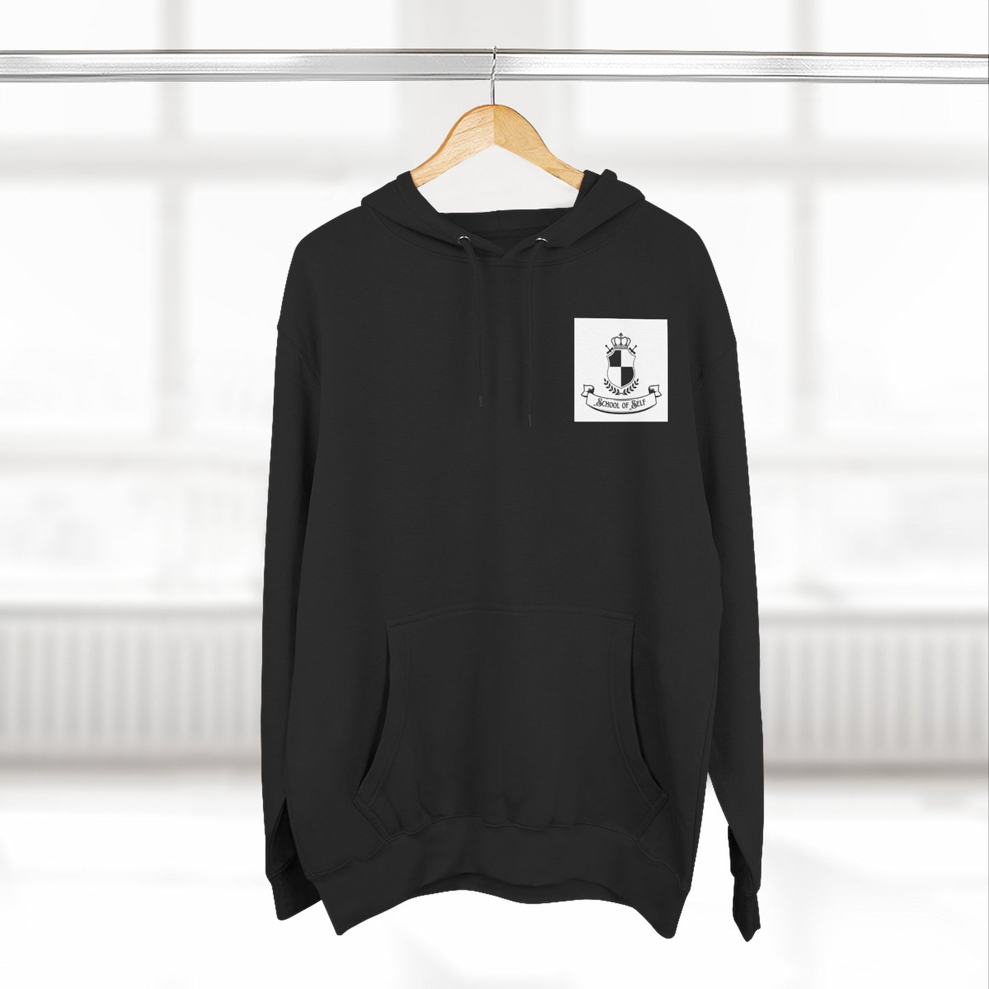 School of Self Base Three-Panel Fleece Hoodie
