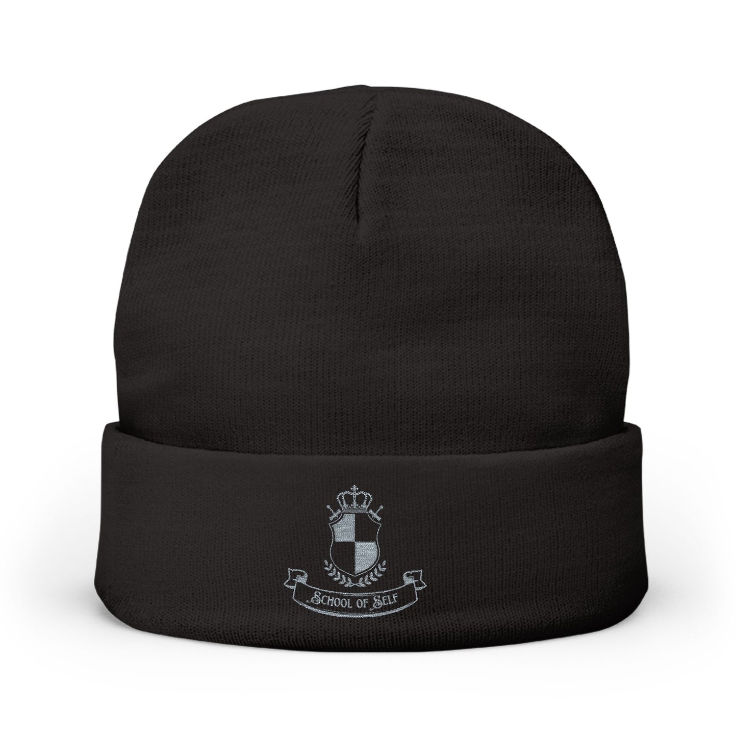 SOS Knit Beanie (Embroidery)