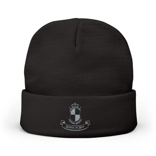 SOS Knit Beanie (Embroidery)