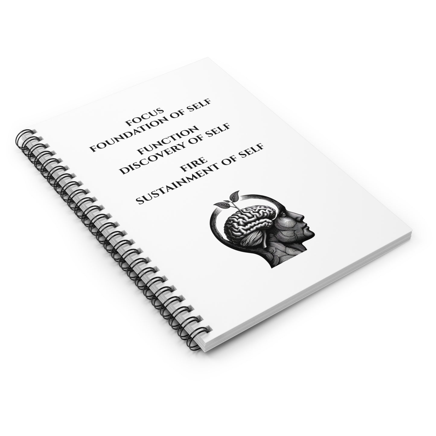 School of Self 3F's Spiral Notebook - Ruled Line